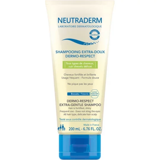Neutraderm Shampoing Extra-Doux Dermo-Respect 200 ml