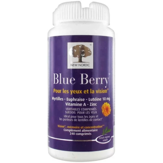 New Nordic Blue Berry Comprimés x 240