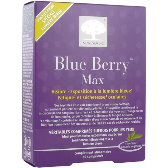 New Nordic Blue Berry Max Comprimés x 60