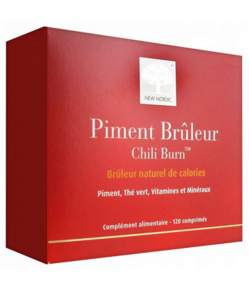 New Nordic Piment Brûleur Comprimés x 120