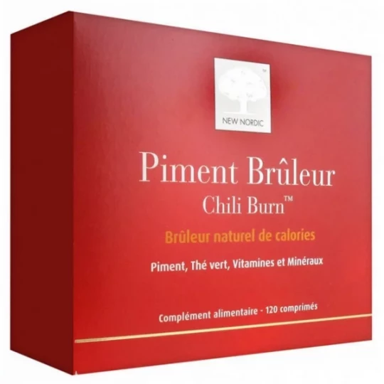 New Nordic Piment Brûleur Comprimés x 120