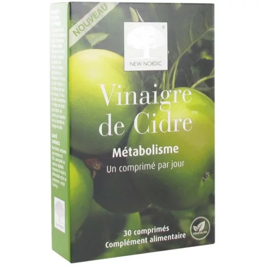 New Nordic Vinaigre de Cidre Métabolisme Comprimés x 30