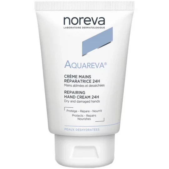 Noreva Aquareva Crème Mains Réparatrice 24h 50 ml