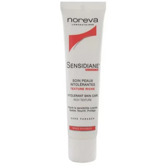 Noreva Sensidiane Soin Peaux Intolérantes Texture Riche 40 ml