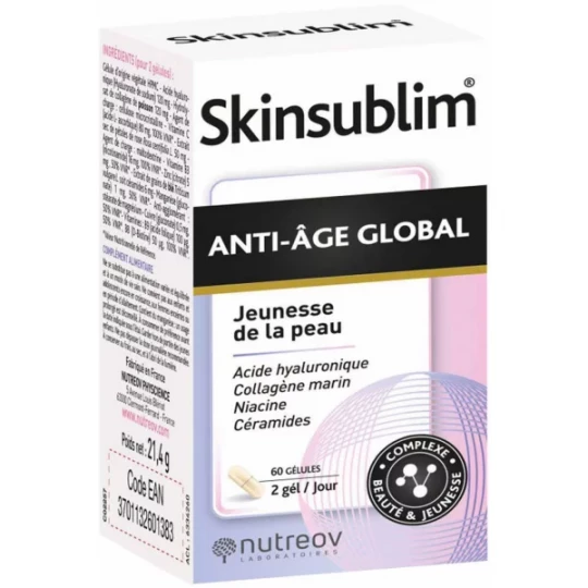 Nutreov Skinsublim Anti-Âge Global Gélules x 60