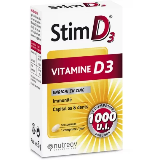 Nutreov Stim D3 Comprimés x 120