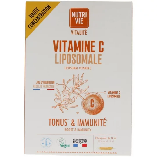 Nutrivie Vitamine C Liposomale Ampoules x 20
