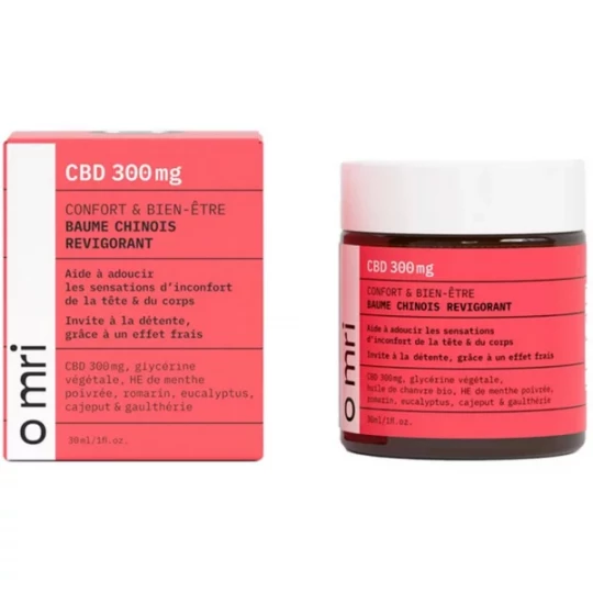 Omri Baume Chinois Revigorant CBD 300 mg 30 ml
