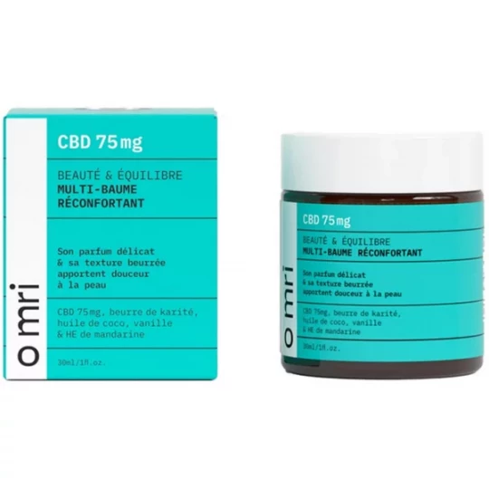 Omri Multi-Baume Réconfortant CBD 75 mg 30 ml