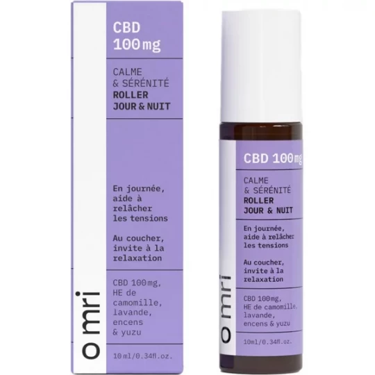 Omri Roller Jour et Nuit CBD 100 mg 10 ml