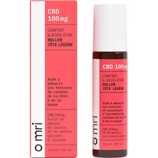 Omri Roller Tête Légère CBD 100 mg 10 ml