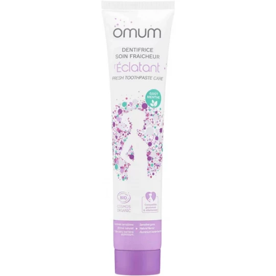 Omum Dentifrice Soin Fraîcheur Bio 75 ml