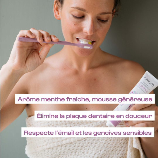 Omum Dentifrice Soin Fraîcheur Bio 75 ml - image 2