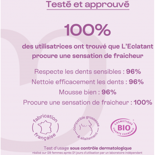Omum Dentifrice Soin Fraîcheur Bio 75 ml - image 4