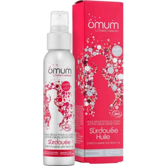 Omum Huile Sèche pour le Corps Action Ciblée Vergetures Bio 100 ml