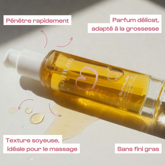 Omum Huile Sèche pour le Corps Action Ciblée Vergetures Bio 100 ml - image 6