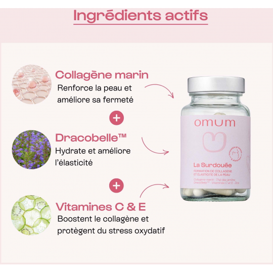 Omum La Surdouée Nutricosmétique Gélules x 60 - image 5