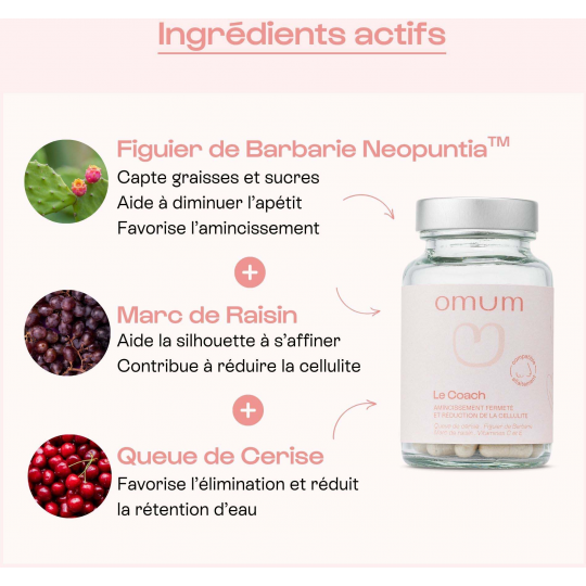 Omum Le Coach Nutricosmétique Gélules x 60 - image 6