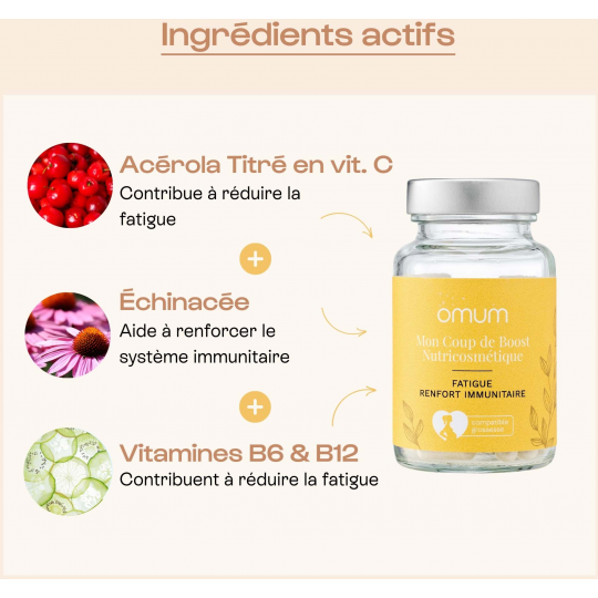 Omum Mon Coup de Boost Nutricosmétique Gélules x 60 - image 5