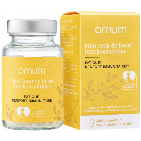 Omum Mon Coup de Boost Nutricosmétique Gélules x 60