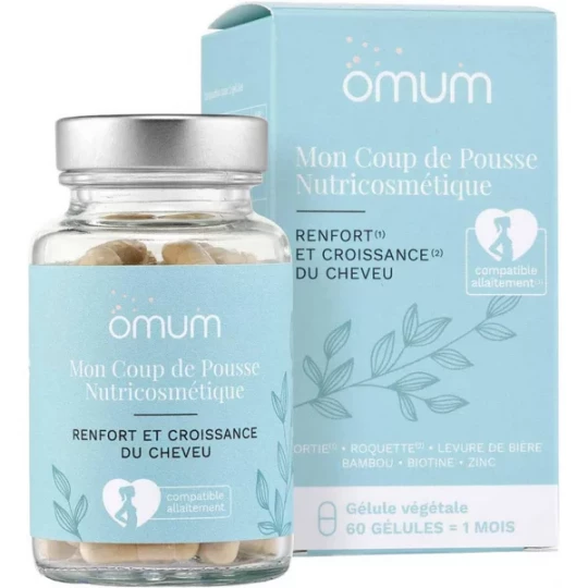Omum Mon Coup de Pousse Nutricosmétique Gélules x 60