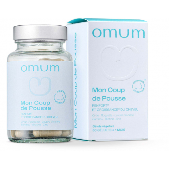 Omum Mon Coup de Pousse Nutricosmétique Gélules x 60