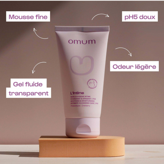 Omum Soin d'Hygiène Intime Hydratant et Apaisant Bio 150 ml - image 5