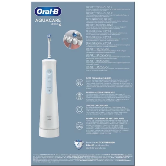 Oral'B Aquacare Séries 4 Hydropulseur Portable Avec Technologie Oxyjet - image 2