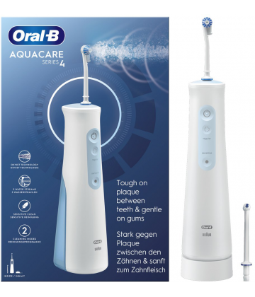 Oral'B Aquacare Séries 4 Hydropulseur Portable Avec Technologie Oxyjet