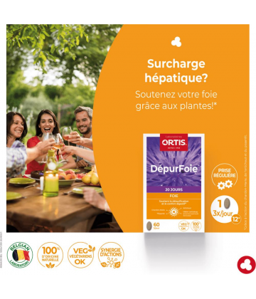 Ortis Foie DépurFoie Comprimés x 60 - image 5