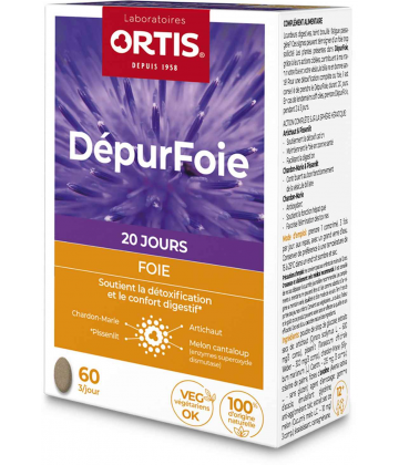 Ortis Foie DépurFoie Comprimés x 60 - image 6