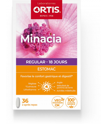Ortis Minacia Regular Estomac Comprimés x 36