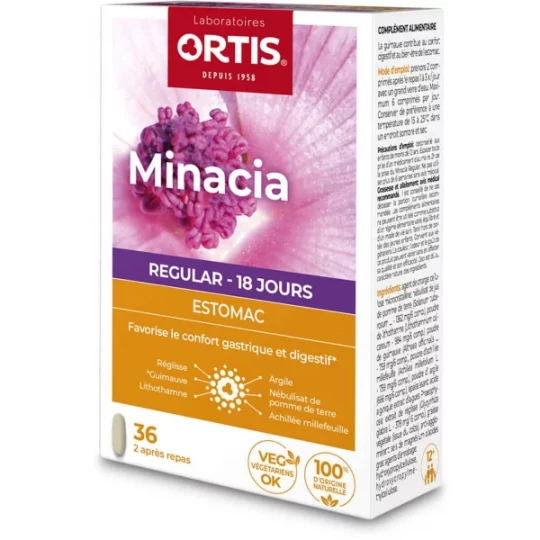 Ortis Minacia Regular Estomac Comprimés x 36 - image 6