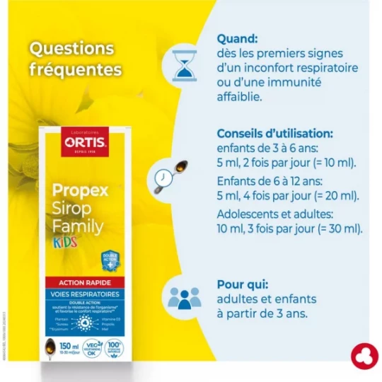 Ortis Propex Sirop Family Kids 150 ml - image 5