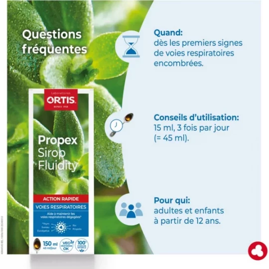 Ortis Propex Sirop Fluidity 150 ml - image 5