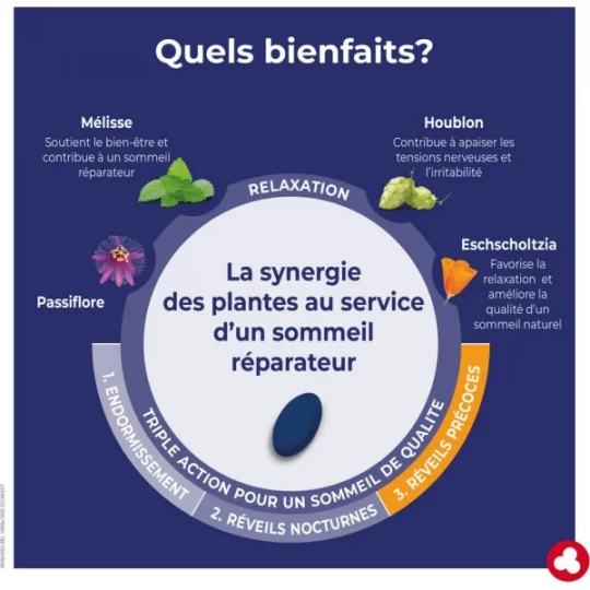 Ortis Sleep et Go Sommeil Action Rapide Comprimés x 30 - image 2