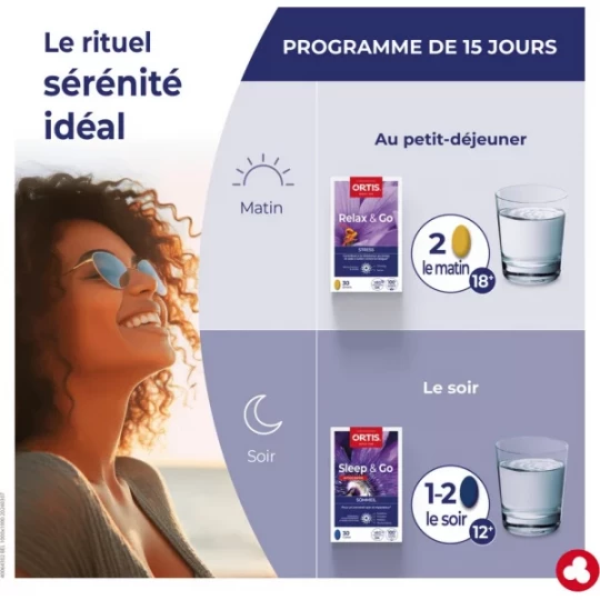 Ortis Sleep et Go Sommeil Action Rapide Comprimés x 30 - image 5