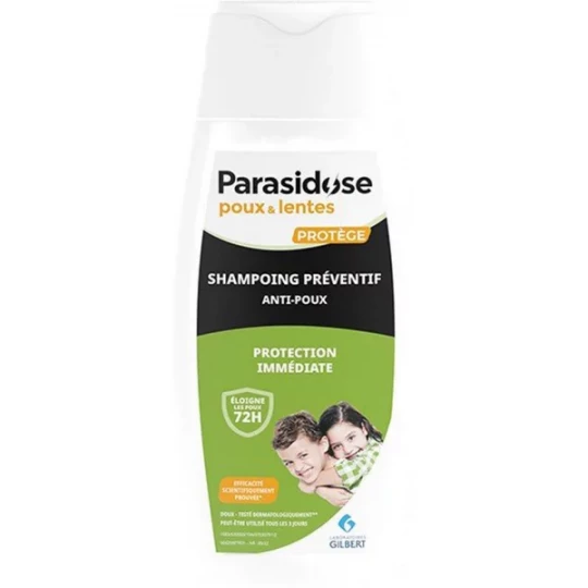 Parasidose Poux-Lentes Shampoing Préventif Anti-Poux 200 ml
