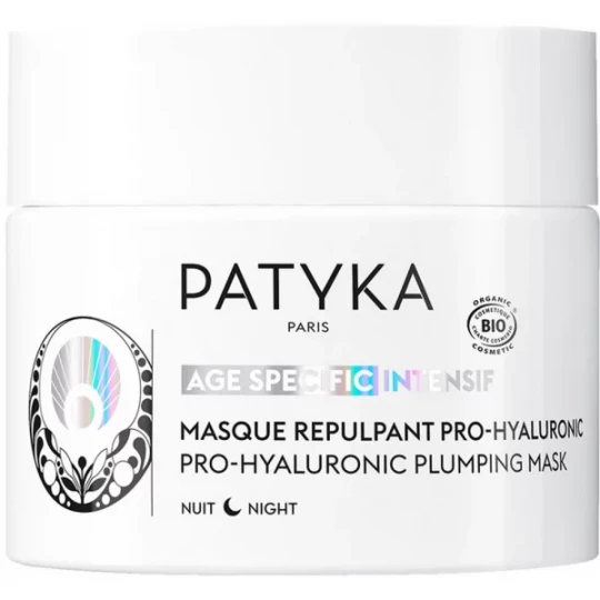 PATYKA Age Specific Intensif Masque Repulpant Pro-Hyaluronic Nuit Bio 50 ml