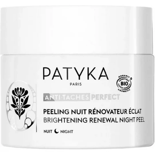 PATYKA Anti-Taches Perfect Peeling Nuit Rénovateur Éclat Bio 50 ml