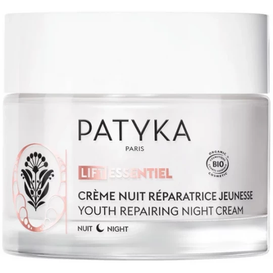 PATYKA Lift Essentiel Crème Nuit Réparatrice Jeunesse Bio 50 ml