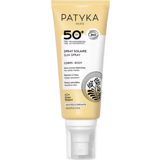 PATYKA Spray Solaire Corps SPF50+ Bio 100 ml