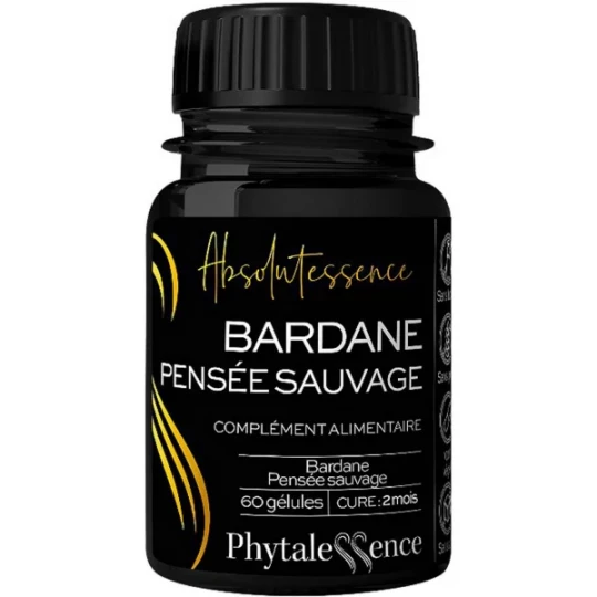 Phytalessence Bardane Pensée Sauvage Gélules x 60
