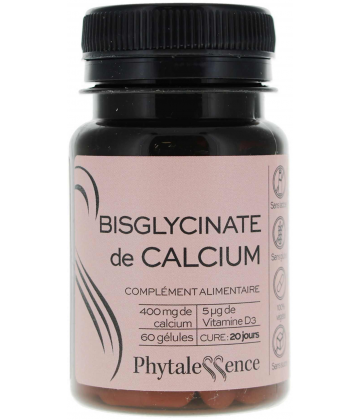 Phytalessence Bisglycinate de Calcium 60 Gélules