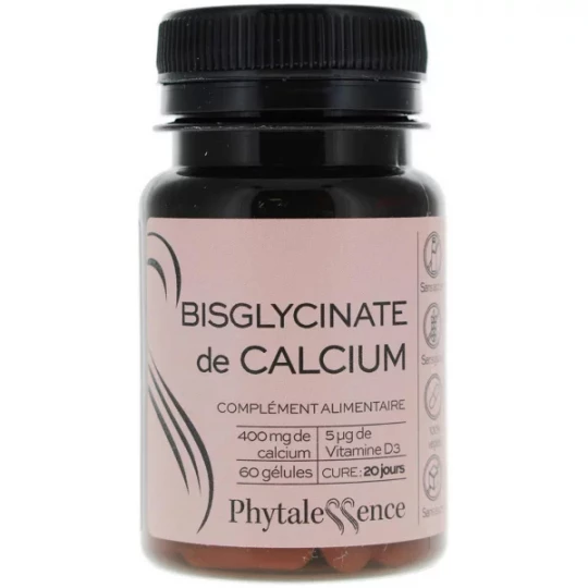 Phytalessence Bisglycinate de Calcium Gélules x 60