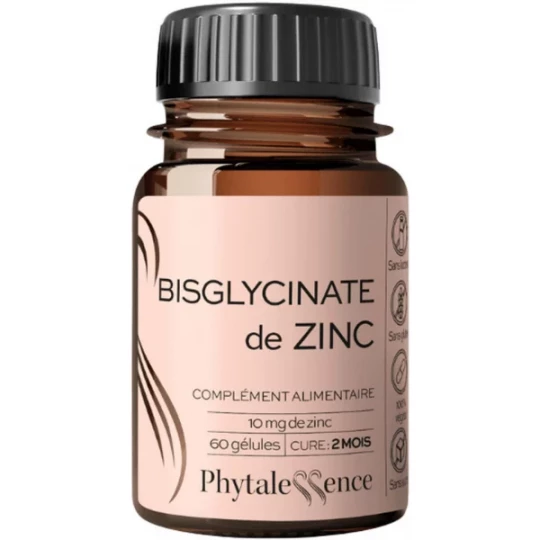 Phytalessence Bisglycinate de Zinc Gélules x 60