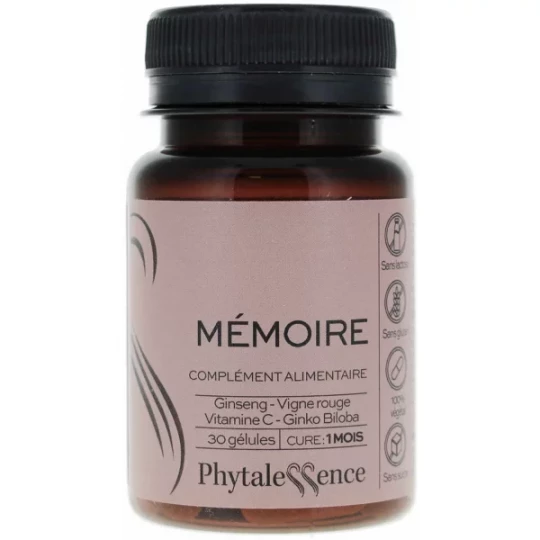 Phytalessence Mémoire Gélules x 30