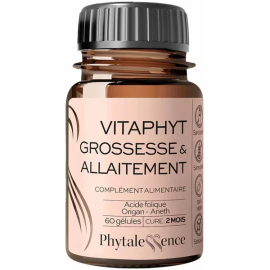 Phytalessence Vitaphyt Grossesse et Allaitement Gélules x 60