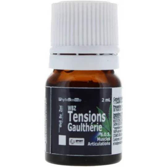 Phytocosmo WBZ Tensions Gaulthérie Compte-gouttes Bio 2 ml
