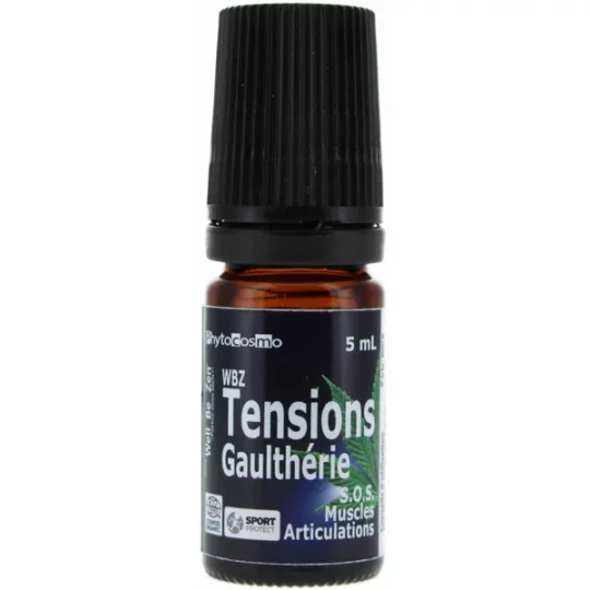Phytocosmo WBZ Tensions Gaulthérie Roll'on Bio 5 ml